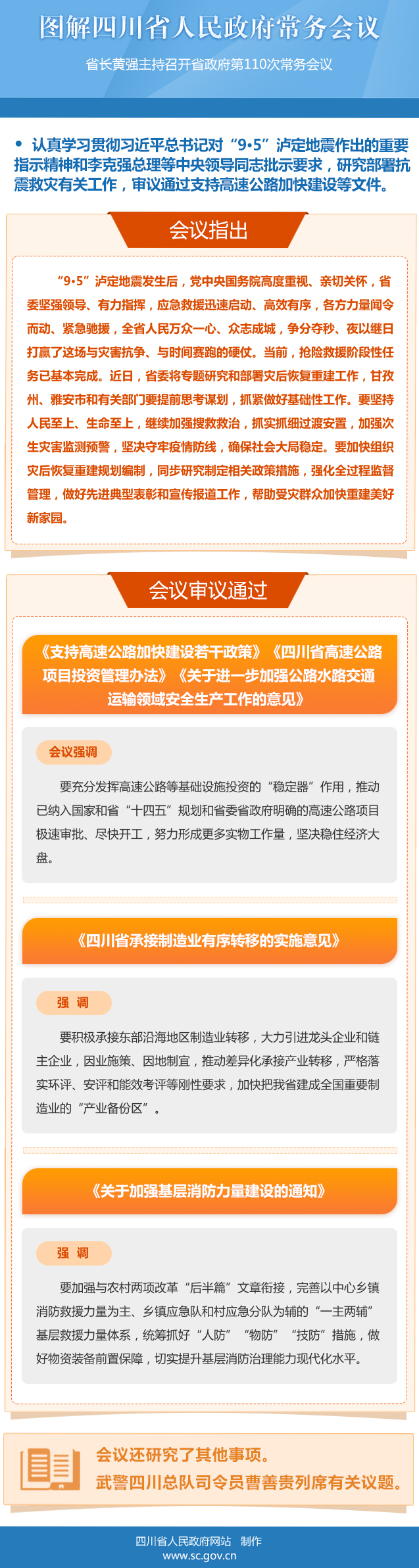 圖解：四川省人民政府第110次常務(wù)會(huì)議(yì)「相關圖片」